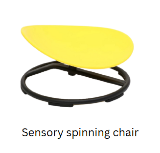 Communication Card For Spinning Chair Yellow